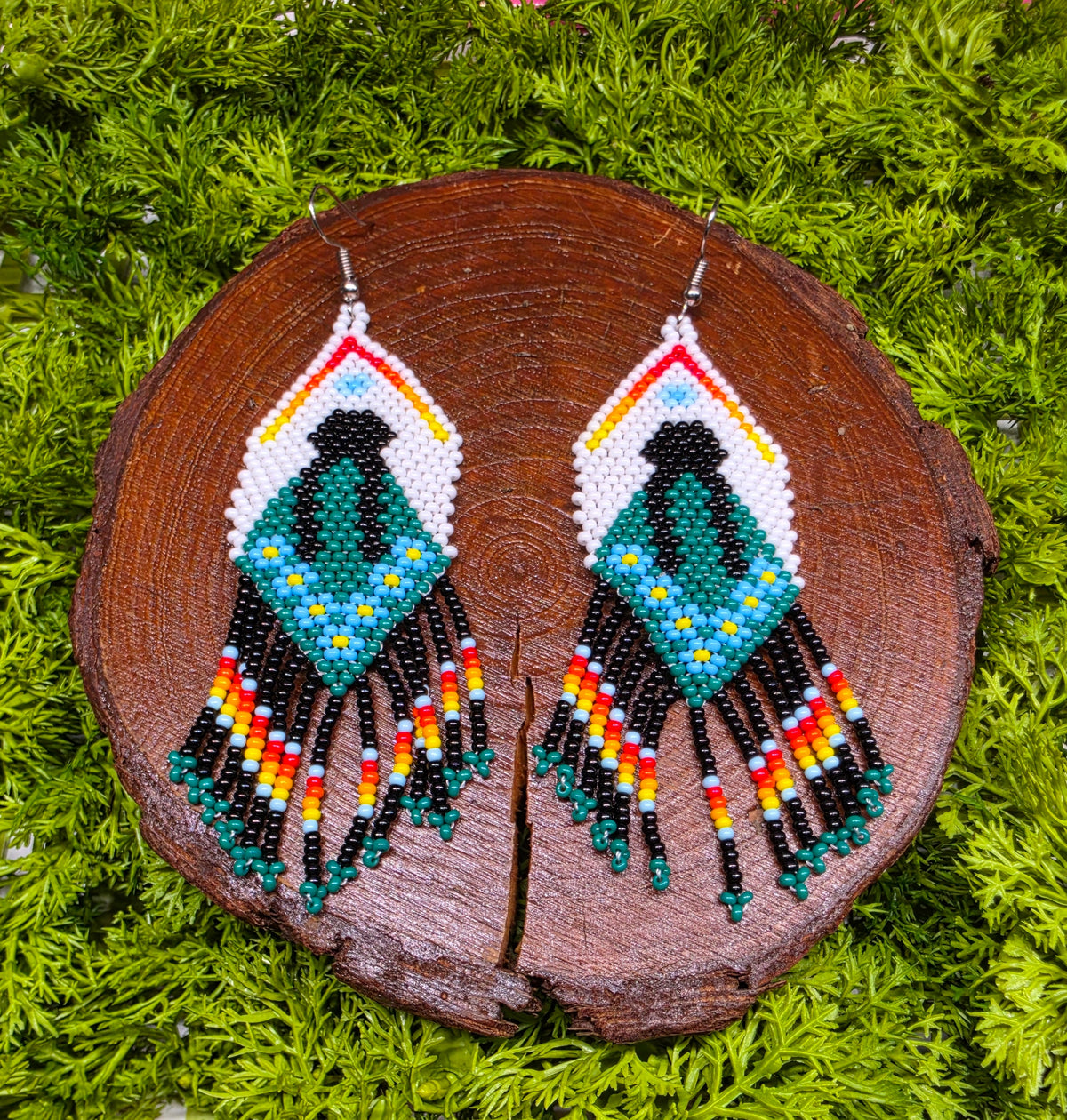 Green Cholita Earrings