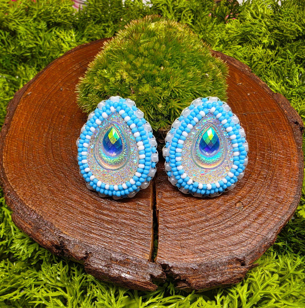 Blue Topito Earrings