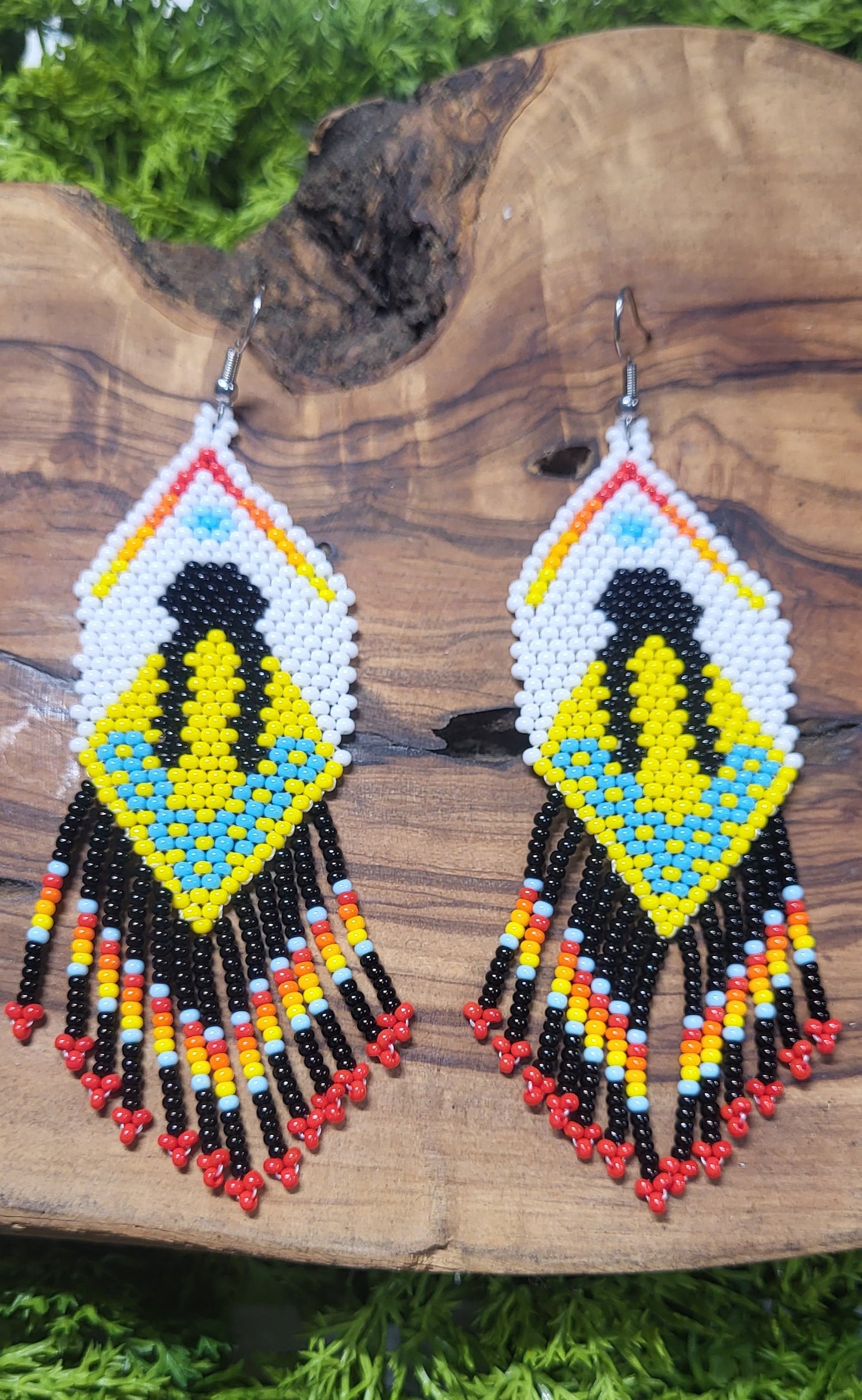 Yellow Cholita Earrings