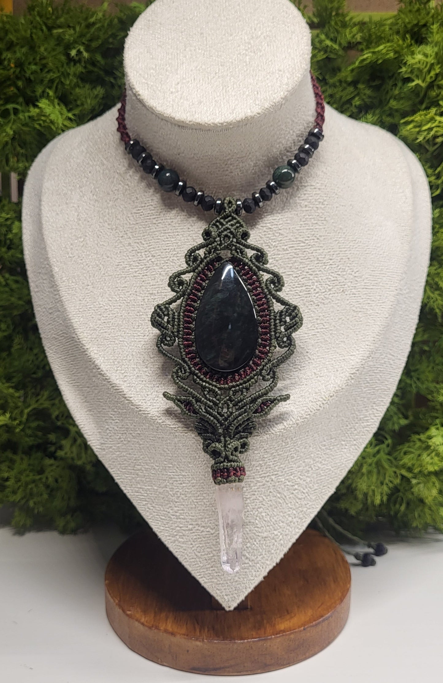Amathys & Labradorite Necklace