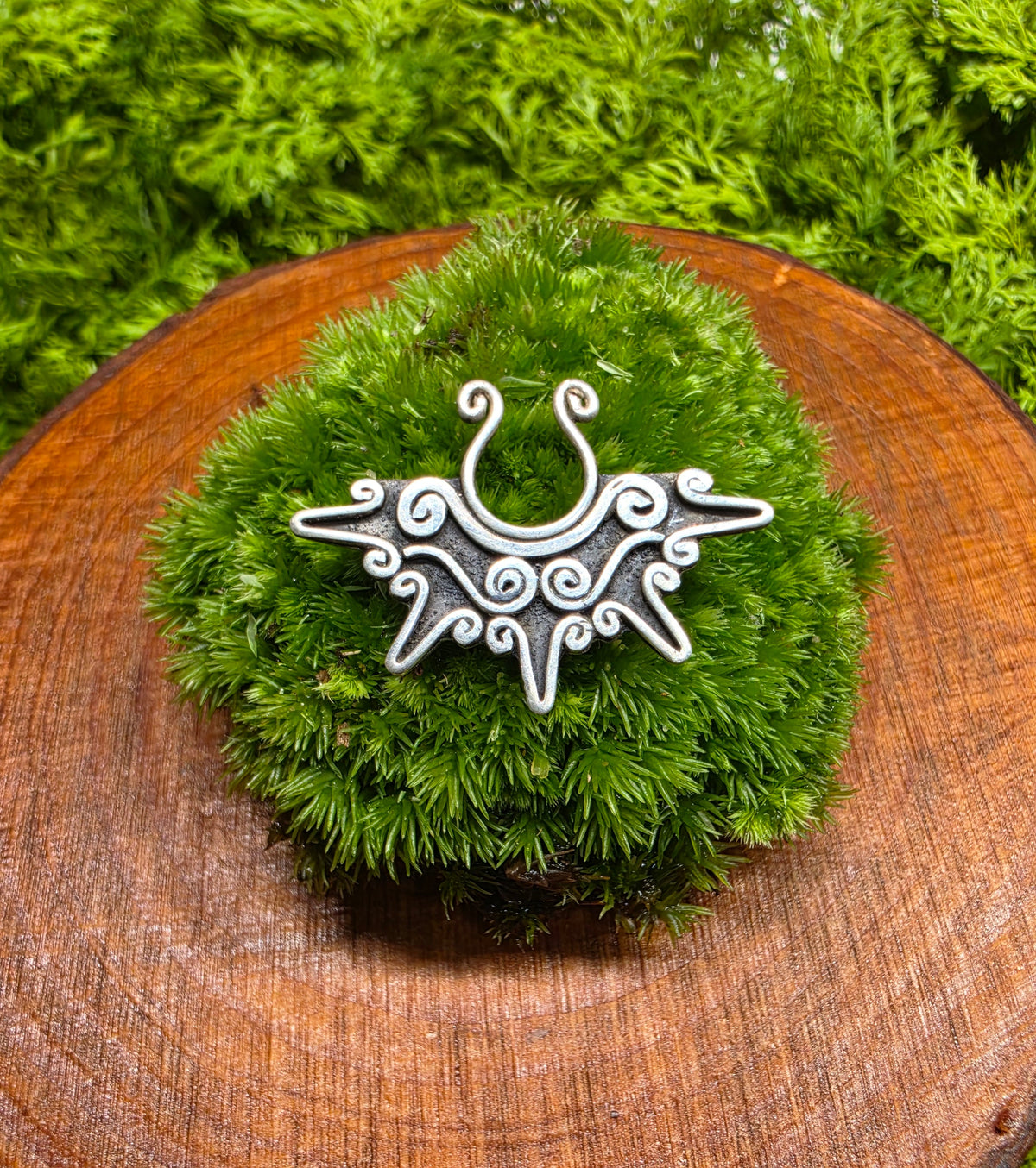 Silver Wind Septum – 925 Sterling Silver