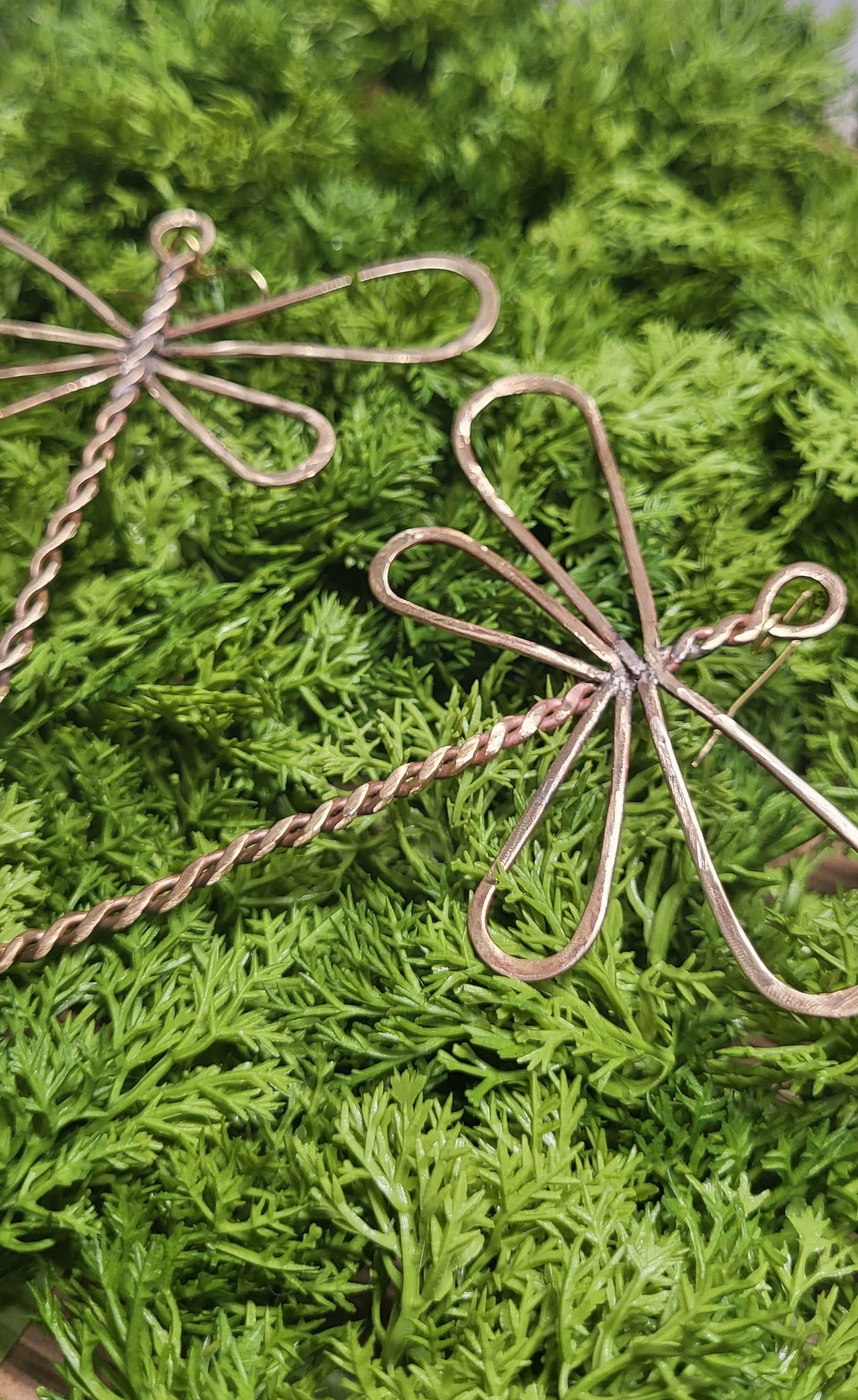 Dragon Fly Wire Earrings