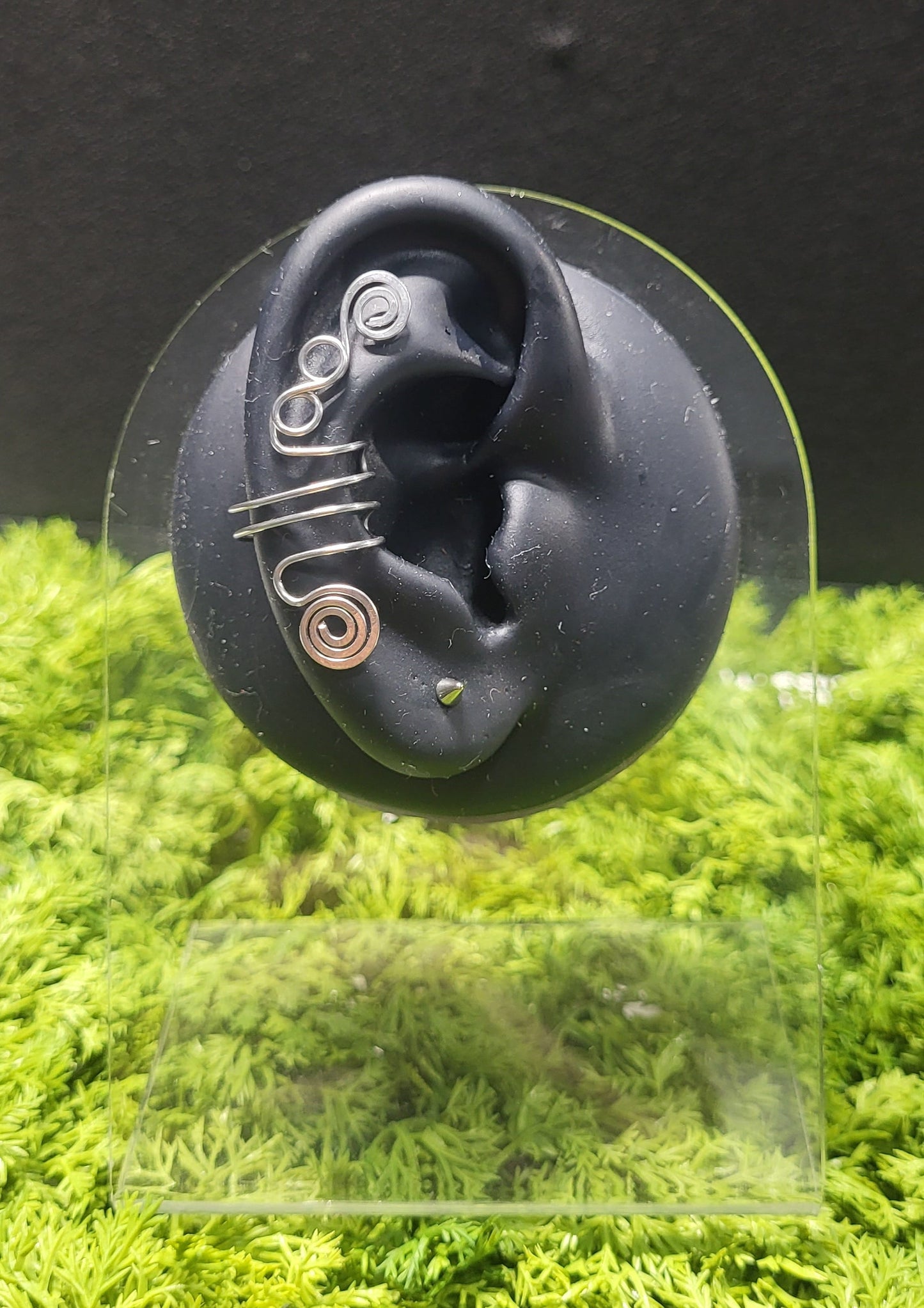 "Conciencia" Stainless Steel  Ear Cuff