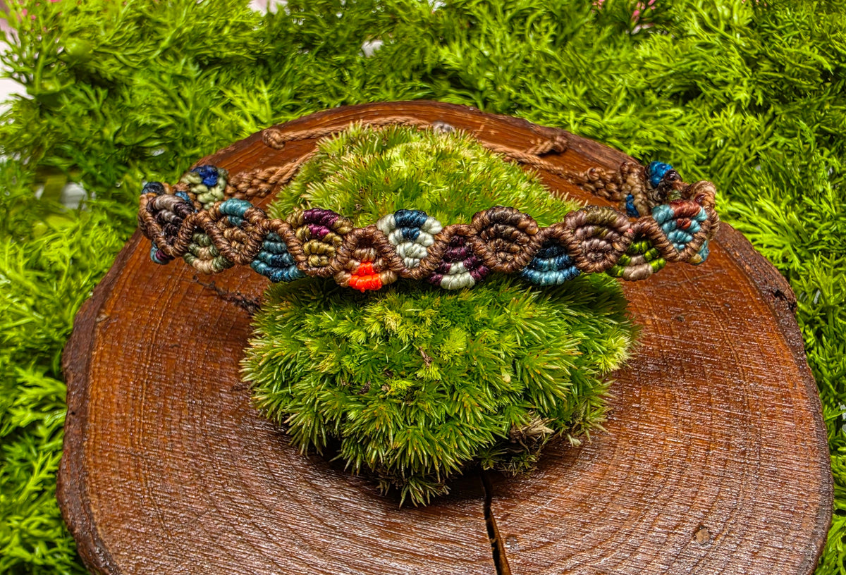 Brown ajustable bracelet