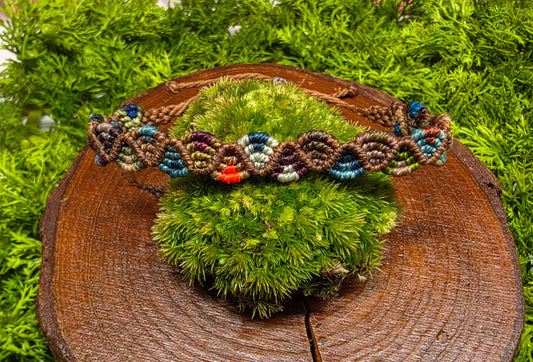Brown ajustable bracelet