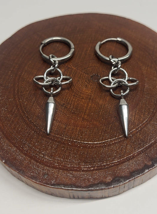 Spike Hoop Earrings