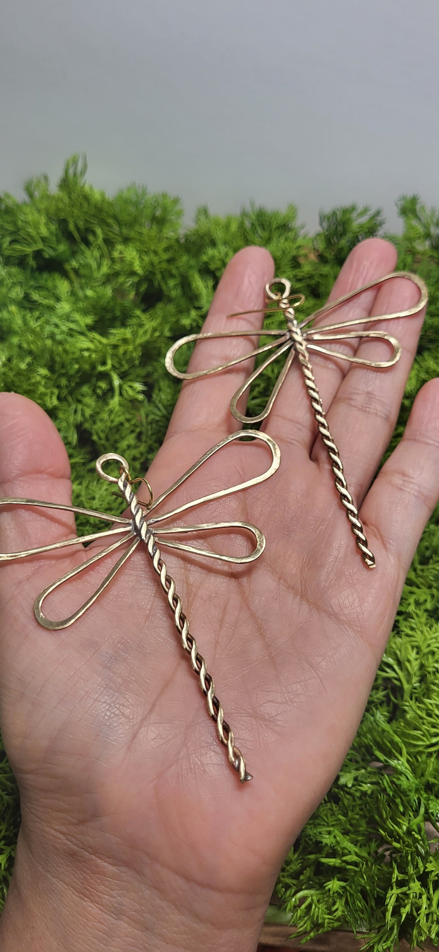 Dragon Fly Wire Earrings