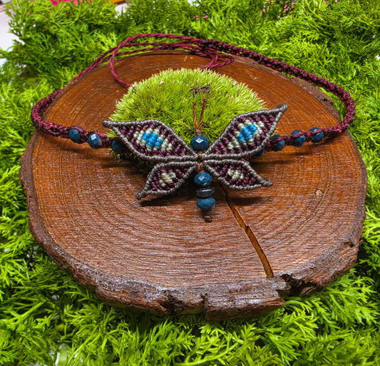Wine butterfly choker