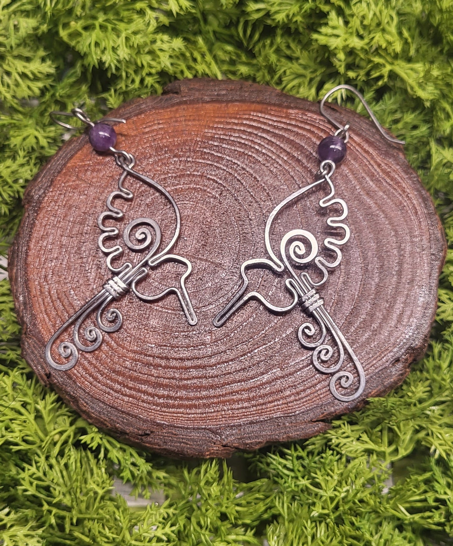 Amathys Hummingbird Earrings