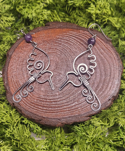 Amathys Hummingbird Earrings