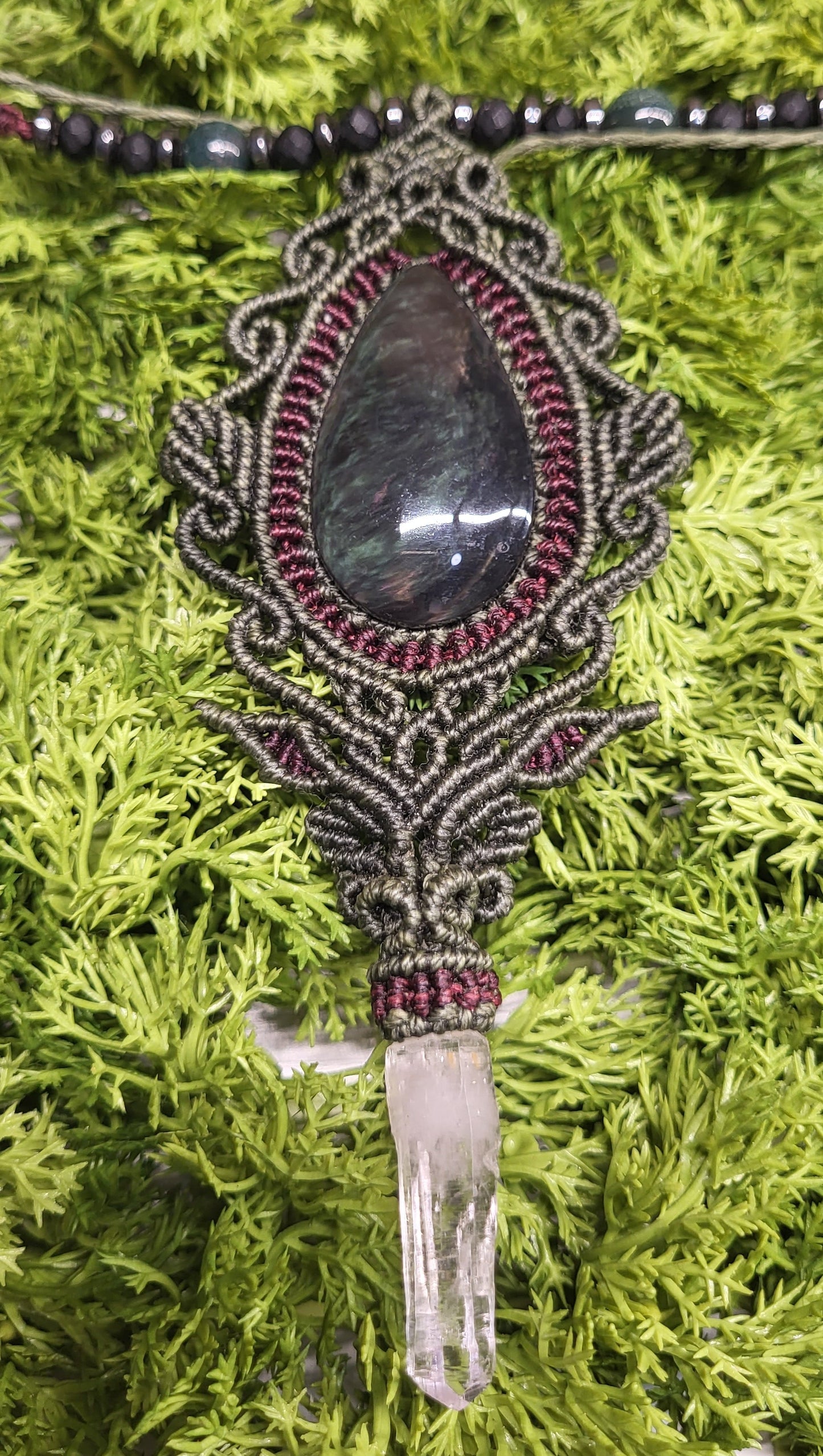 Amathys & Labradorite Necklace
