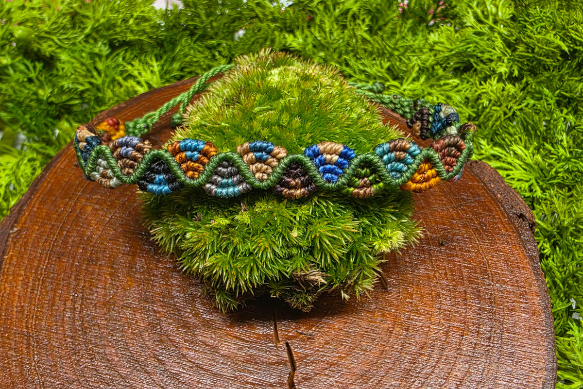 Green ajustable bracelet