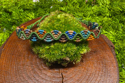Green ajustable bracelet