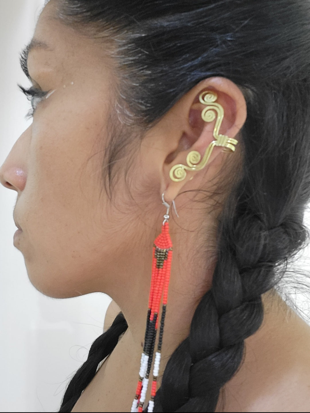 "Conciencia" Brass Ear Cuff