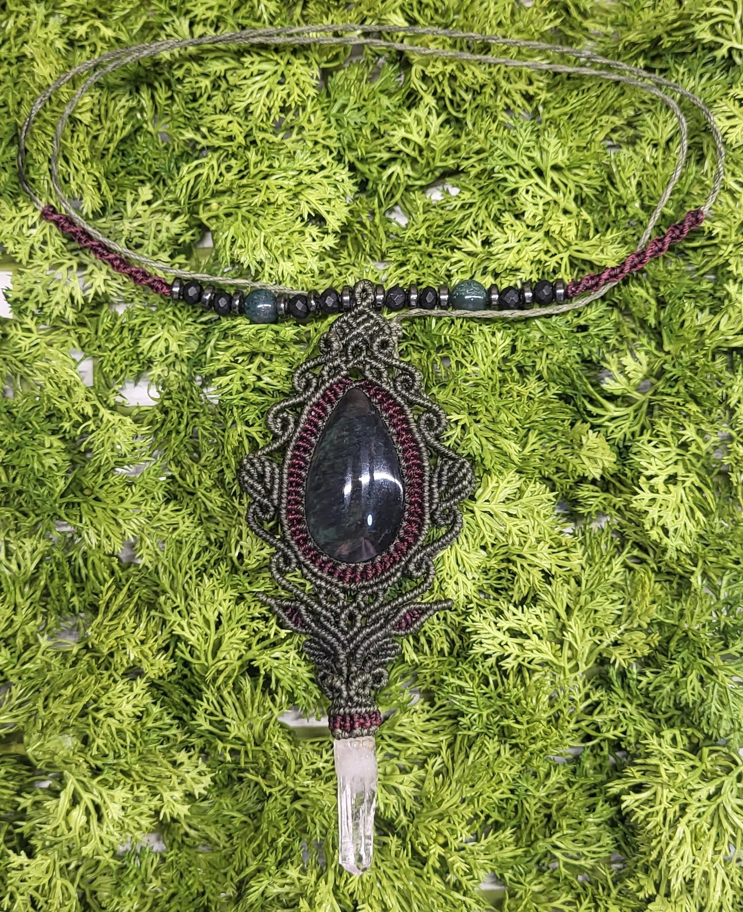 Amathys & Labradorite Necklace