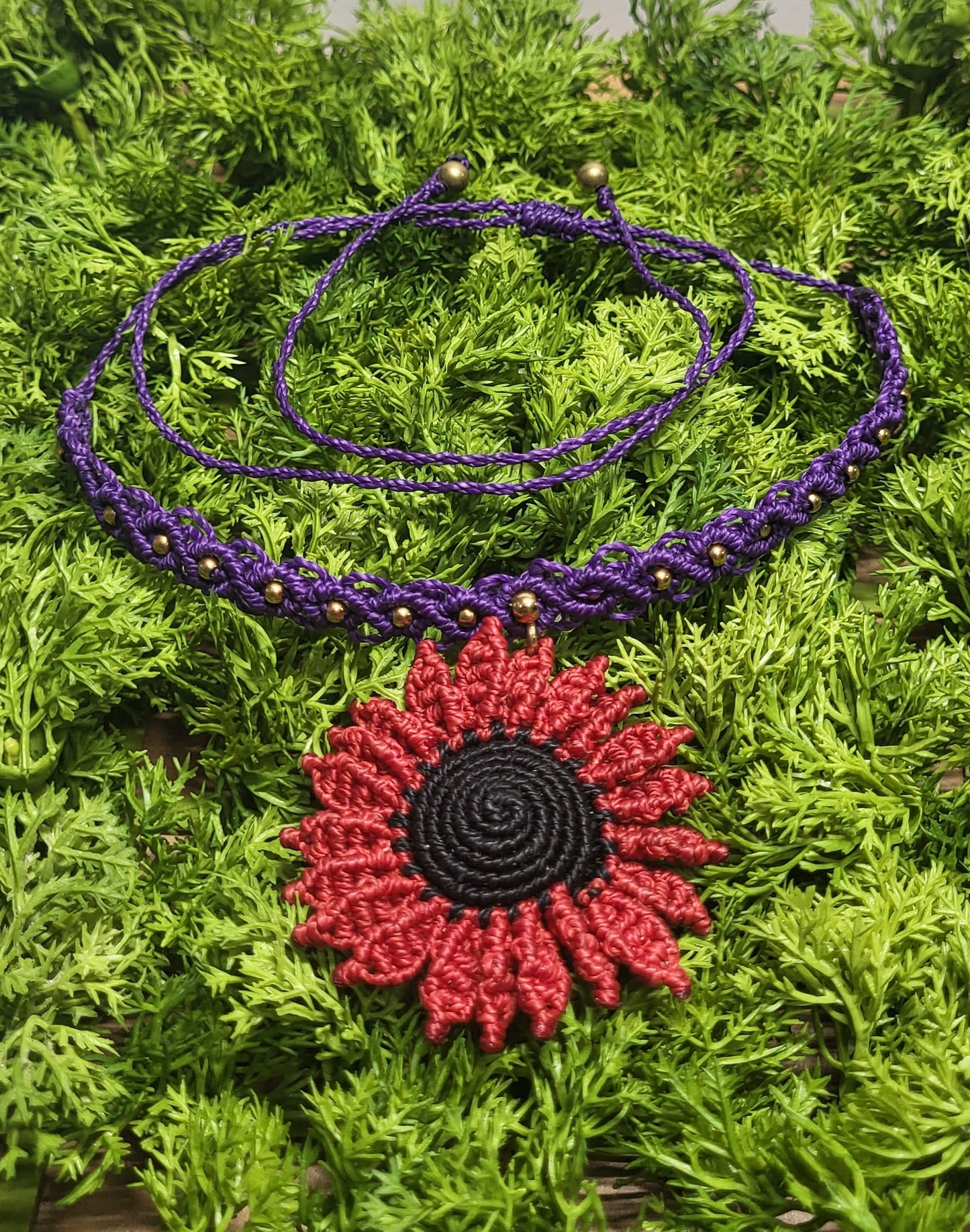 Red Flower Chokers