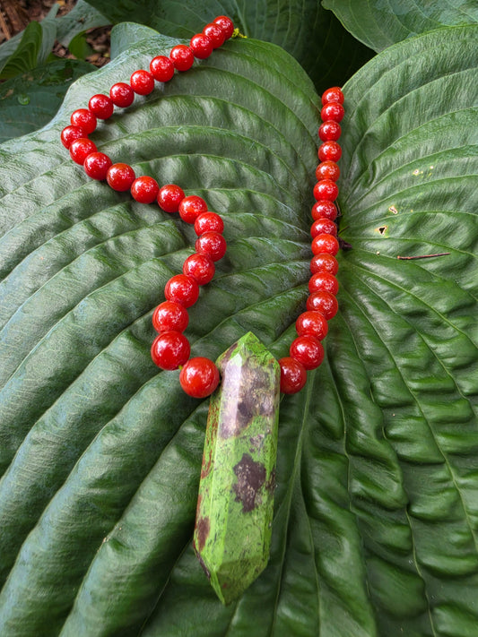 Dragon blood Necklace